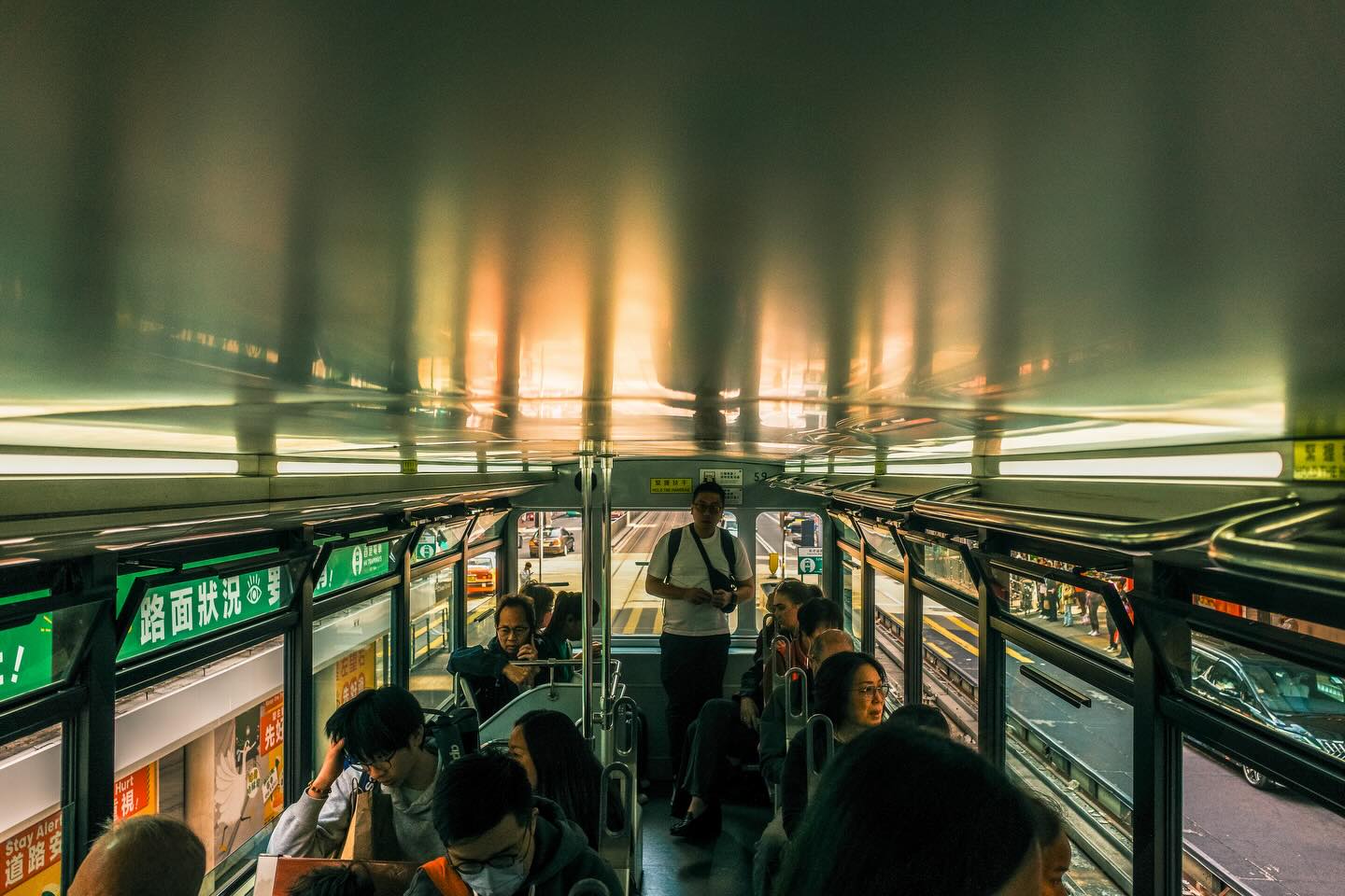 That tram life. An afternoon ride on the Hong Kong Tramways tram in Wan Chai.